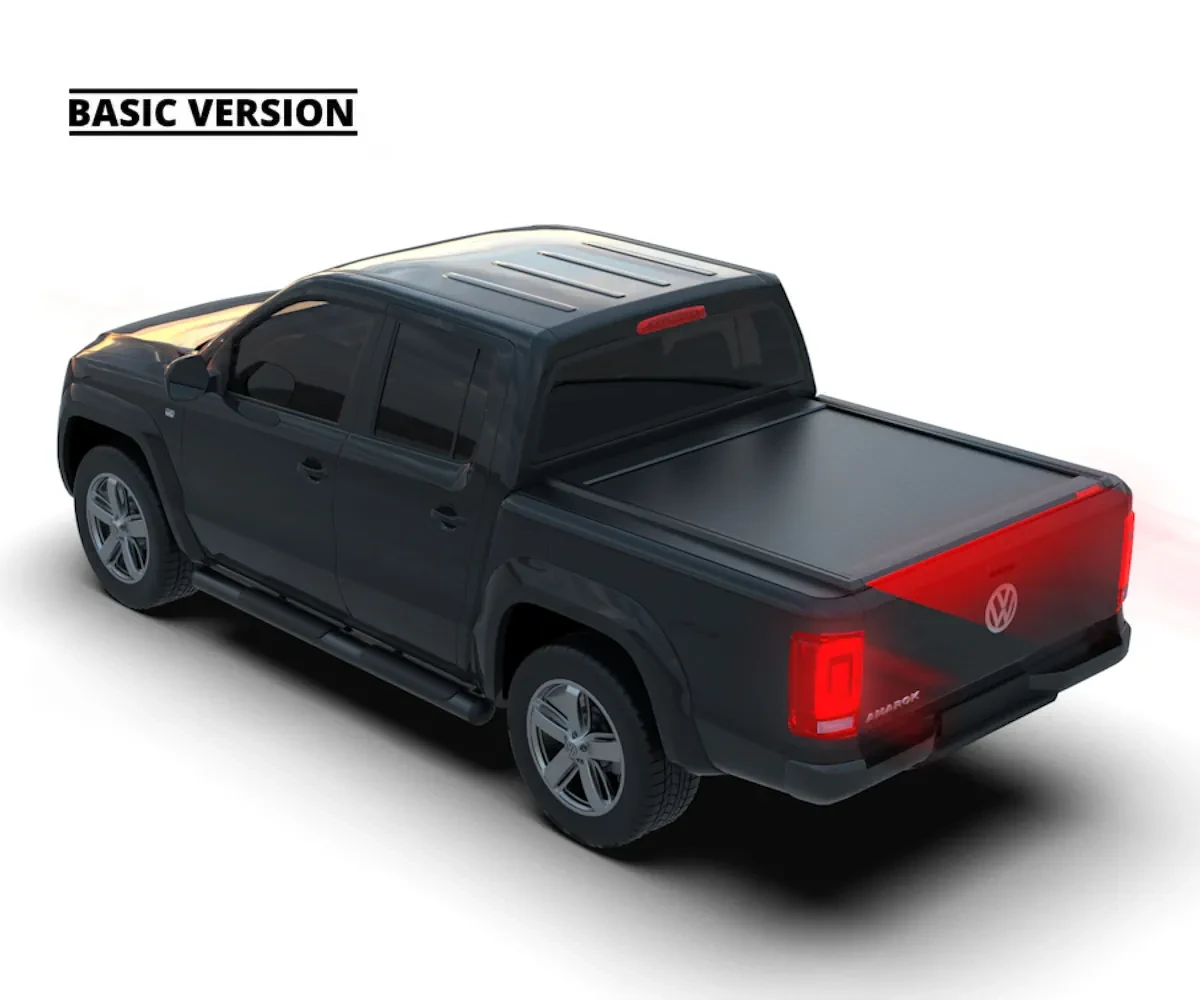 Купить Ролет для Volkswagen Amarok 2010-2022 Tessera Roll+ Basic матовый черный